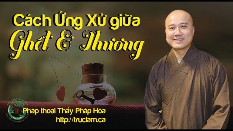 VỚI NGƯỜI GHÉT MÌNH – Thầy Thích Pháp Hòa  (quá hay 2017)