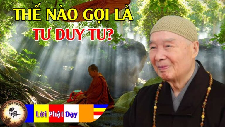 Thế nào gọi là Tư duy tu?