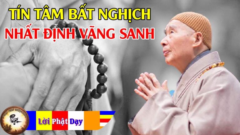 Tín Tâm Bất Nghịch nhất định vãng sanh