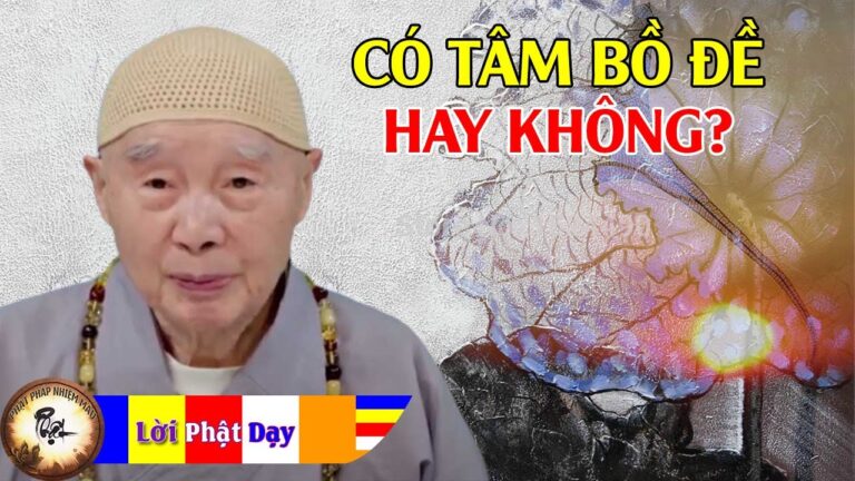 Có Tâm Bồ Đề Hay Không?