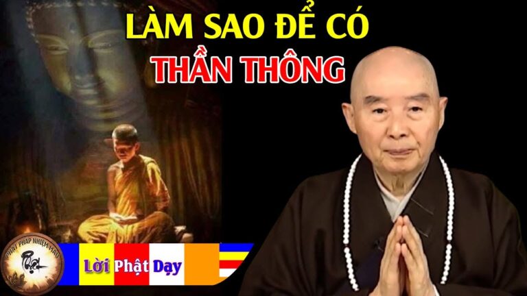 Làm thế nào để có thần thông? Hòa thượng Tịnh Không giảng