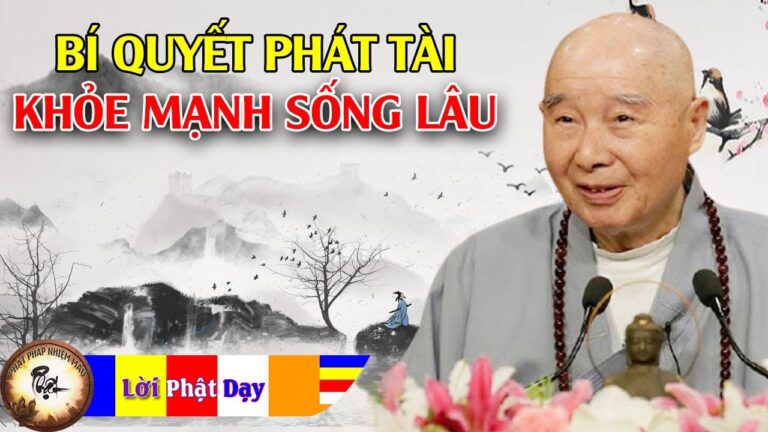 Bí quyết phát tài, khỏe mạnh, sống lâu