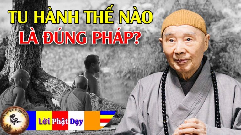 Tu hành thế nào là đúng pháp?