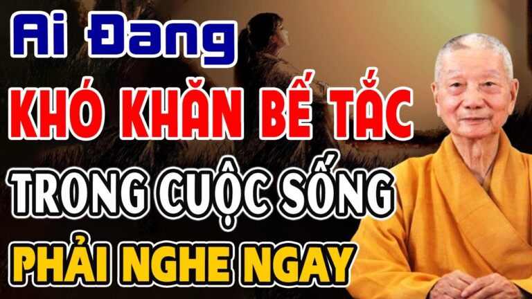 Cuộc Sống Bế Tắc Hãy Nhớ Kĩ Lời Dạy Này Để Vượt Mọi Khó Khăn – HT. Thích Trí Quảng