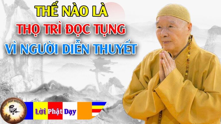 Thế nào là “Thọ trì đọc tụng, vì người diễn thuyết” ?