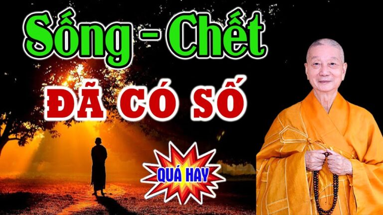 Sống Chết Đã Có Số, Nghiệp Đến Không Sao Tránh Khỏi Được ( Rất hay ) – HT. Thích Trí Quảng