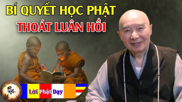 Bí quyết học Phật thoát luân hồi