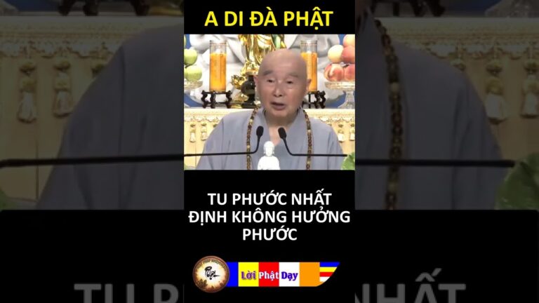 TU PHƯỚC NHẤT ĐỊNH KHÔNG HƯỞNG PHƯỚC – Pháp Sư Tịnh Không | Phật Pháp Nhiệm Màu