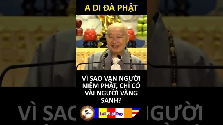 VÌ SAO VẠN NGƯỜI NIỆM PHẬT, CHỈ CÓ VÀI NGƯỜI VÃNG SANH? Pháp Sư Tịnh Không | Phật Pháp Nhiệm Màu