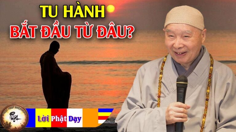 Tu hành bắt đầu từ đâu? Hòa thượng Tịnh Không thuyết pháp