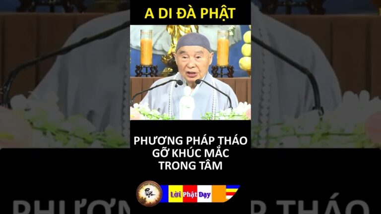 PHƯƠNG PHÁP THÁO GỠ KHÚC MẮC TRONG TÂM – Pháp Sư Tịnh Không | Phật Pháp Nhiệm Màu