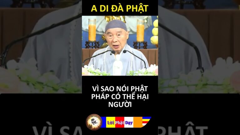 VÌ SAO NÓI PHẬT PHÁP CÓ THỂ HẠI NGƯỜI?