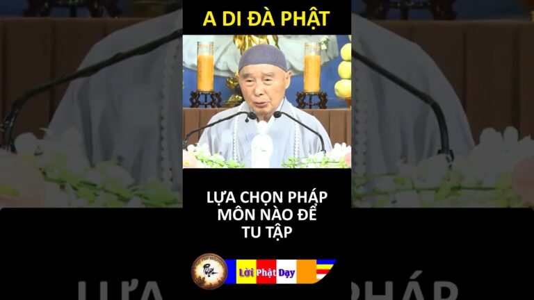 LỰA CHỌN PHÁP MÔN NÀO ĐỂ TU TẬP