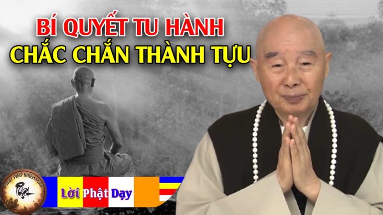 Bí quyết tu hành chắc chắn được thành tựu