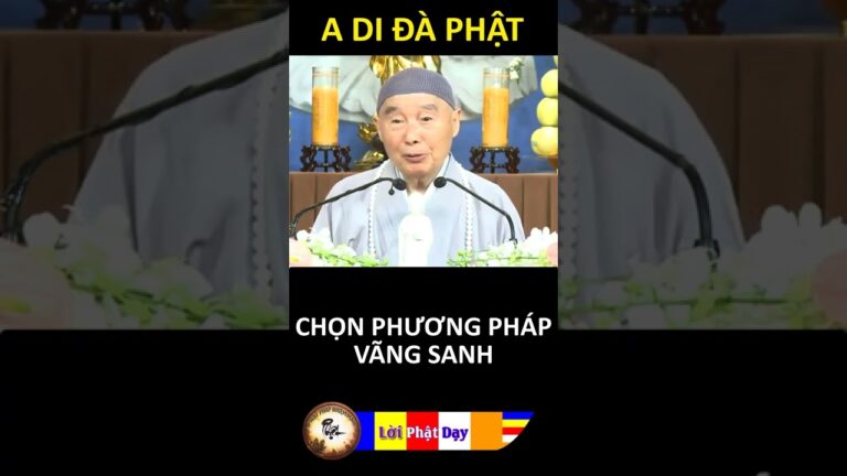 CHỌN PHƯƠNG PHÁP VÃNG SANH – Pháp Sư Tịnh Không #shorts