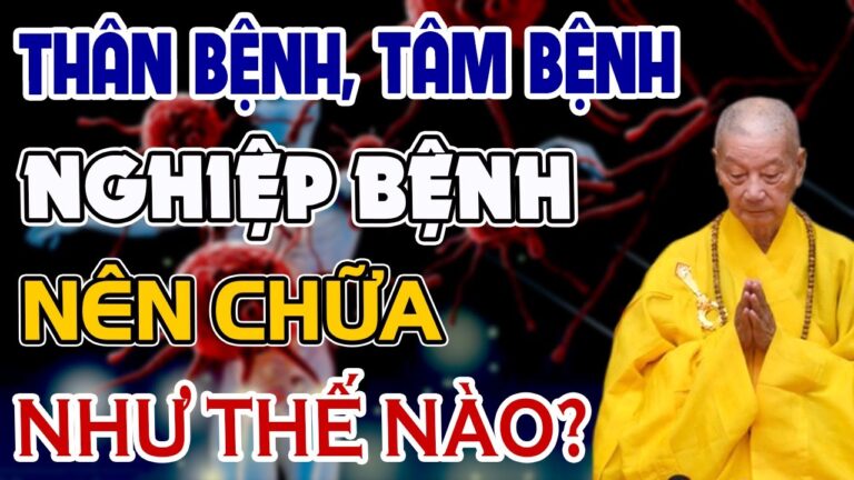 Thân Bệnh, Tâm Bệnh và Nghiệp Bệnh Nên Chữa Thế Nào? HT. Thích Trí Quảng