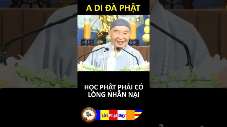 HỌC PHẬT PHẢI CÓ LÒNG NHẪN NẠI – Pháp Sư Tịnh Không | Phật Pháp Nhiệm Màu