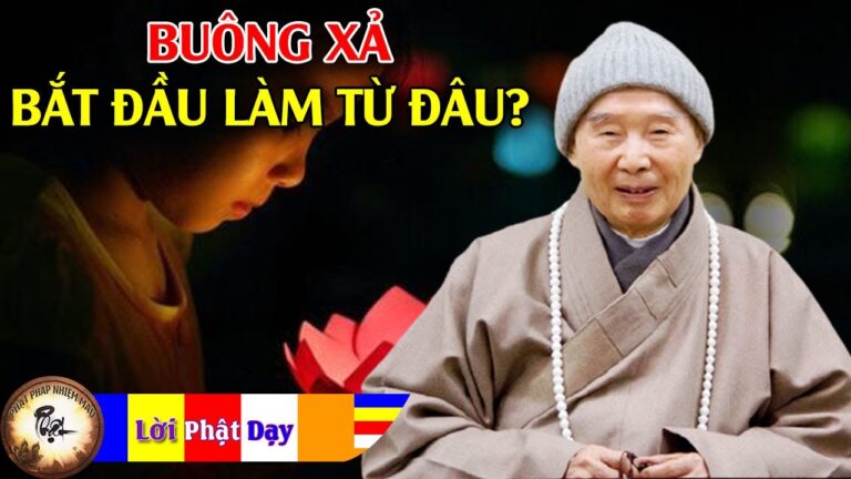 Buông xả bắt đầu làm từ đâu?