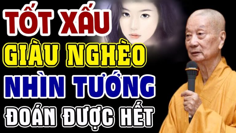 Cách Nhìn Người Tốt Hay Xấu, Giàu Hay Nghèo, Nhìn Tướng Đoán Được Hết – HT. THÍCH TRÍ QUẢNG