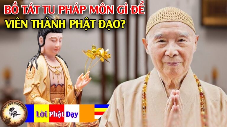 Bồ Tát tu pháp môn gì để viên thành Phật đạo?