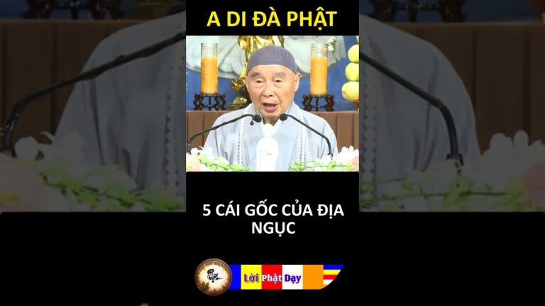 5 CÁI GỐC CỦA ĐỊA NGỤC – Pháp Sư Tịnh Không | Phật Pháp Nhiệm Màu