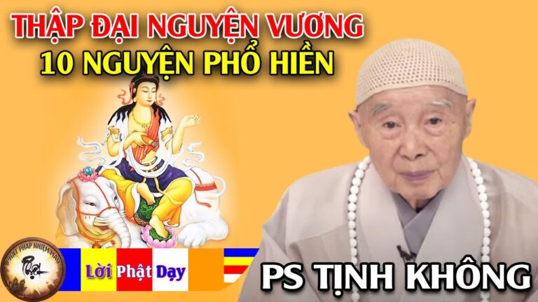 Thập Đại Nguyện Vương (10 nguyện PHỔ HIỀN)