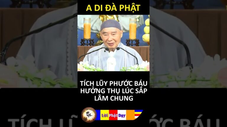 TÍCH LŨY PHƯỚC BÁU HƯỞNG THỤ LÚC SẮP LÂM CHUNG – Pháp Sư Tịnh Không | Phật Pháp Nhiệm Màu