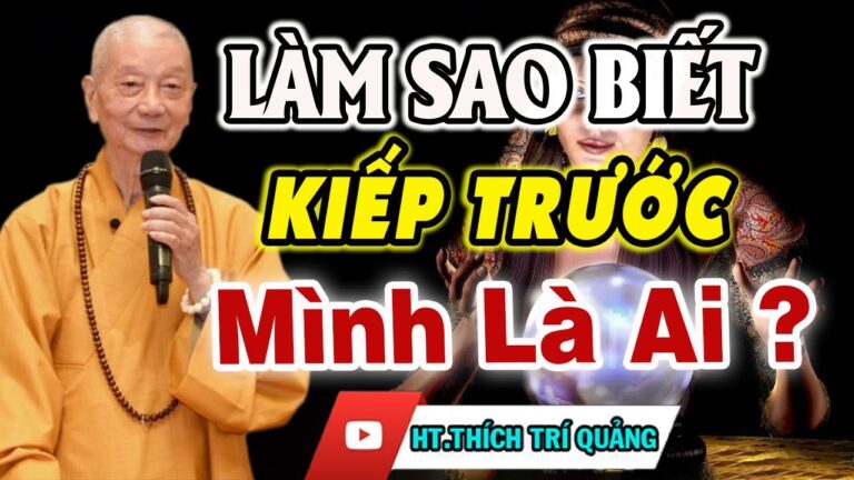 Dấu hiệu nhận biết KIẾP TRƯỚC MÌNH LÀ AI – Thầy Thích Trí Quản ( vấn đáp Phật Pháp)