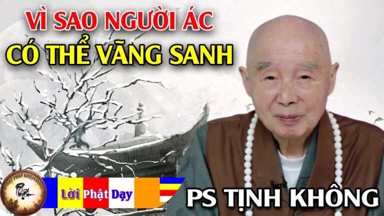 Vì sao nói người ác cũng có thể vãng sanh?