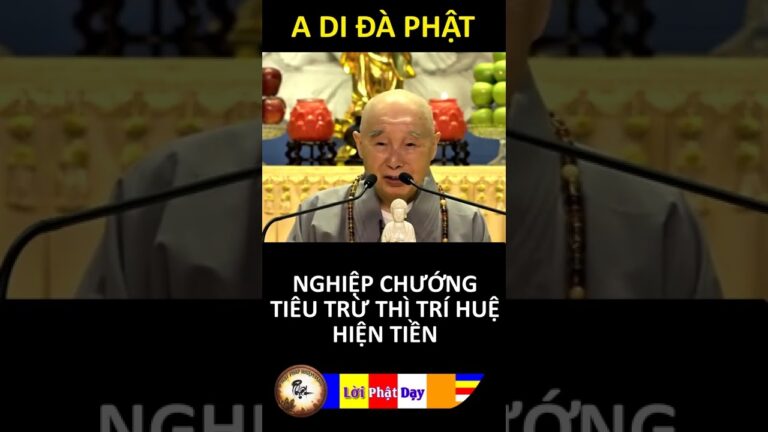 NGHIỆP CHƯỚNG TIÊU TRỪ THÌ TRÍ HUỆ HIỆN TIỀN –  Pháp Sư Tịnh Không | Phật Pháp Nhiệm Màu