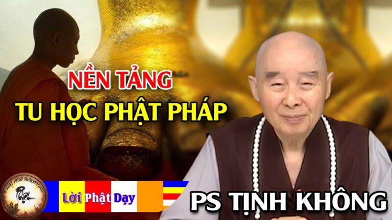 Nền tảng tu học Phật Pháp