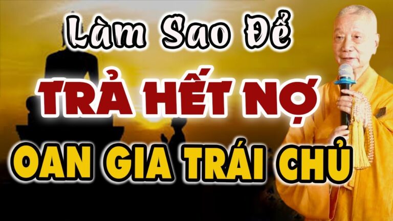 Làm thế nào trả hết nợ Oan Gia Trái Chủ trong 1 đời ( Rất Hay ) – Thầy Thích Trí Quảng