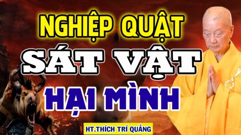 Sát sinh, hại vật phải làm sao để giảm quả báo? HT. Thích Trí Quảng