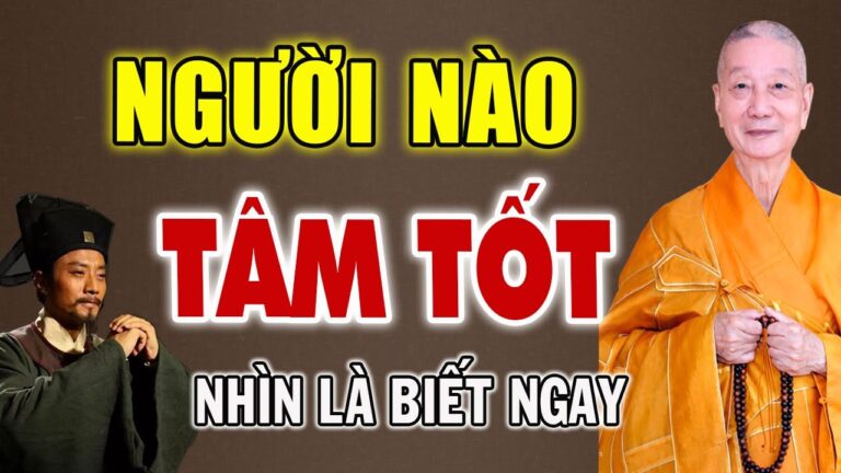 Người Mà Tâm tốt hay xấu, chỉ cần nhìn là biết ngay. HT. Thích Trí Quảng