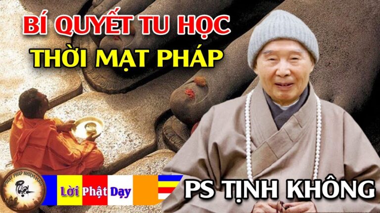 Bí quyết tu học trong thời kỳ mạt pháp