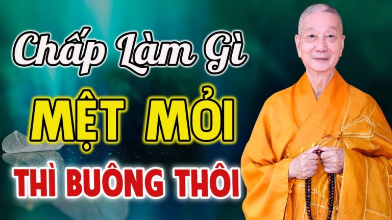 Càng Cố Chấp Càng Khổ Đau, nghe xong 100% hết Chấp Ngã. HT. Thích Trí Quảng