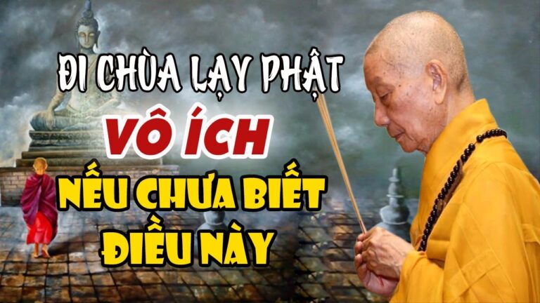 Đi Chùa Lạy Phật VÔ ÍCH Nếu Chưa Nghe Điều Này ( đừng bỏ qua) – Pháp Thoại Thích Trí Quảng