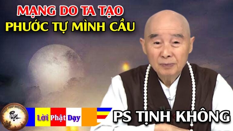 Mạng do ta tạo, phước tự mình cầu