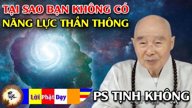 Tại sao bạn không có năng lực Thần thông? HT Tịnh Không | Phật Pháp Nhiệm Màu