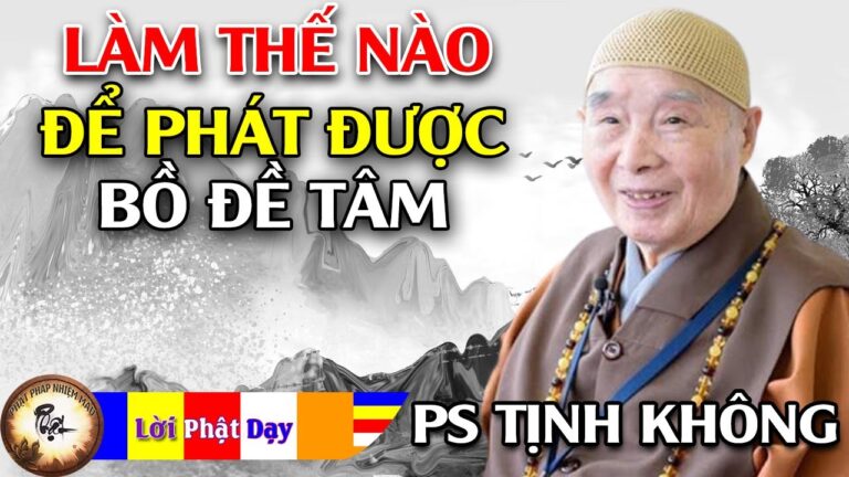 Làm thế nào để phát được Bồ đề tâm?