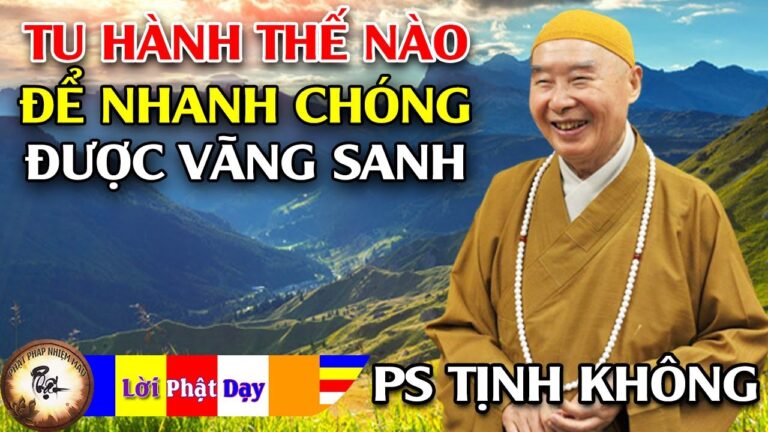 Tu hành thế nào để nhanh chóng được Vãng Sanh? Pháp Sư Tịnh Không | Phật Pháp Nhiệm Màu