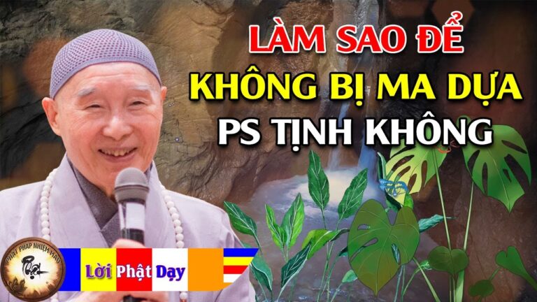 Làm thế nào để khi niệm Phật không bị ma chướng phá? Hòa Thượng Tịnh Không | Phật Pháp Nhiệm Màu