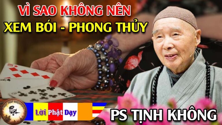 Vì sao không nên xem Bói Toán, Phong Thuỷ? HT Tịnh Không | Phật Pháp Nhiệm Màu