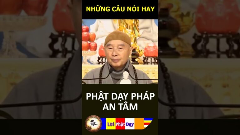 PHẬT DẠY PHÁP AN TÂM – Pháp Sư Tịnh Không | Phật Pháp Nhiệm Màu