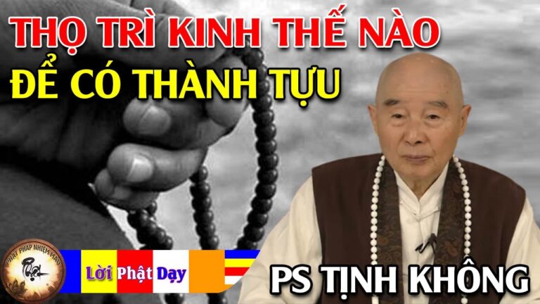 Thọ trì Kinh như thế nào để có thành tựu? Pháp Sư Tịnh Không | Phật Pháp Nhiệm Màu