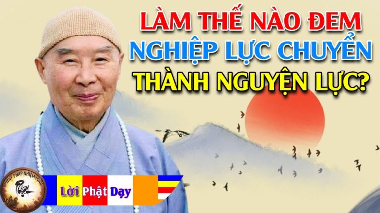 Làm thế nào đem NGHIỆP LỰC chuyển thành NGUYỆN LỰC? Pháp Sư Tịnh Không | Phật Pháp Nhiệm Màu