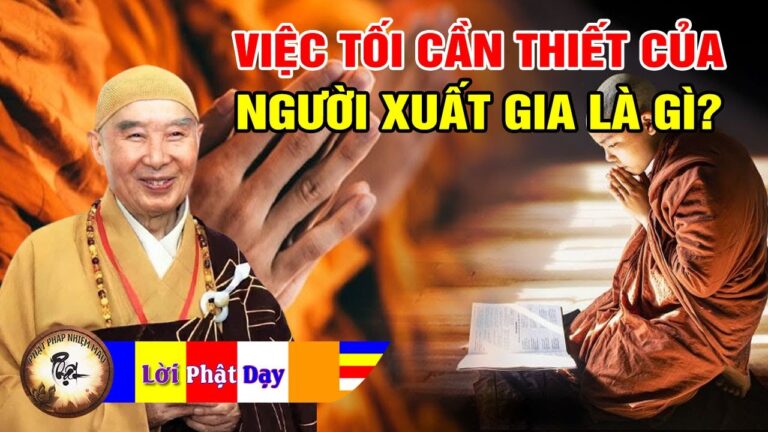 Việc tối cần thiết của Người xuất gia hiện nay là gì? Pháp Sư Tịnh Không | Phật Pháp Nhiệm Màu