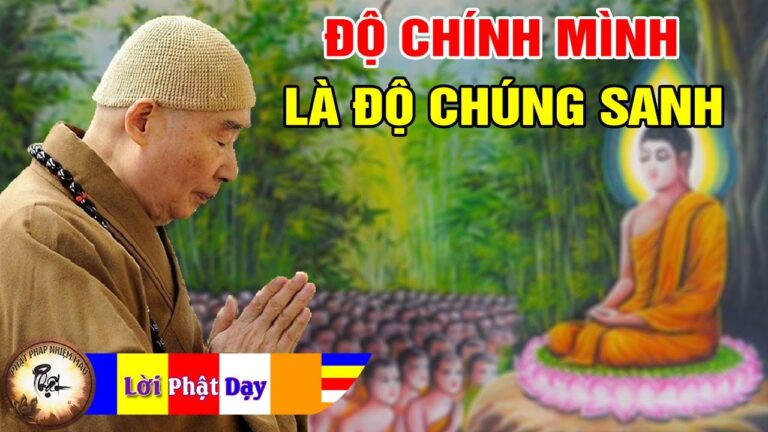 ĐỘ CHÍNH MÌNH CHÍNH LÀ ĐỘ CHÚNG SANH – Pháp Sư Tịnh Không | Phật Pháp Nhiệm Màu