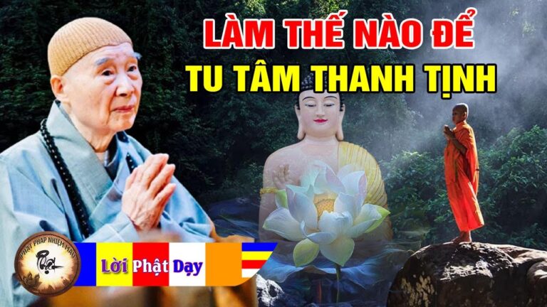 Làm thế nào để TU TÂM THANH TỊNH? Pháp Sư Tịnh Không | Phật Pháp Nhiệm Màu