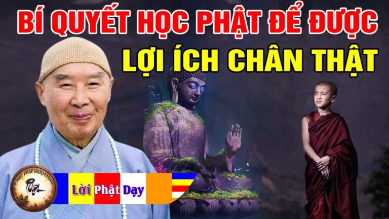 Bí quyết học Phật để được Lợi ích chân thật nhất? Pháp Sư Tịnh Không | Phật Pháp Nhiệm Màu